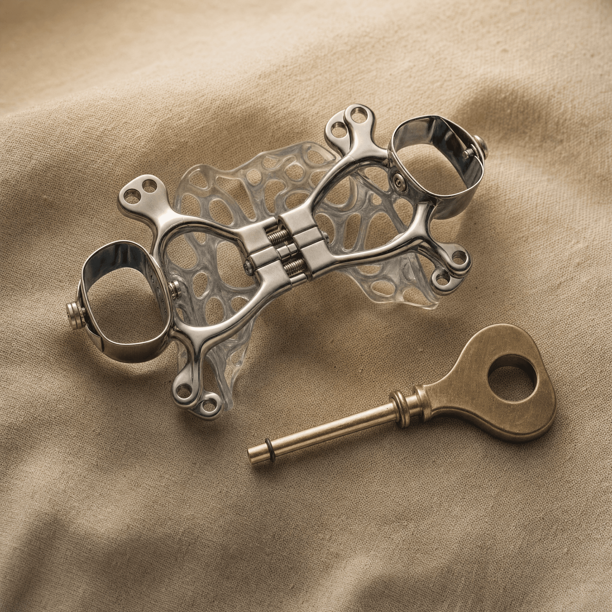 MARPE-expander met messing activeringssleutel